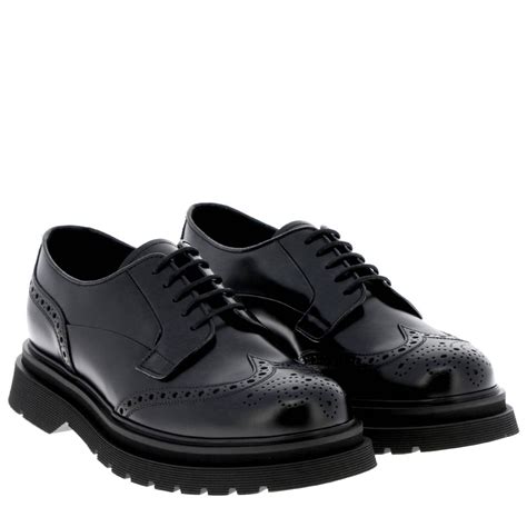 prada brogue derby shoes|prada leather lace up shoes.